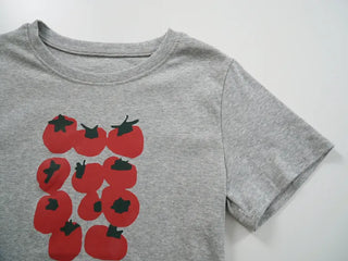 Simple Trendy Tomato Family T-shirts