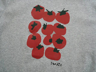 Simple Trendy Tomato Family T-shirts