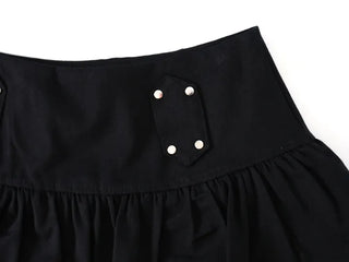 Soft Tiered Mini Skirt