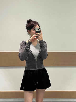 Soft Slim Fit Summer Zip-Up Hoodie