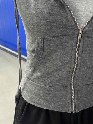 Soft Slim Fit Summer Zip-Up Hoodie