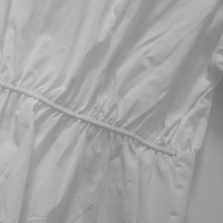 Lovely Erin Lace Square Puff Short Sleeve Blouse