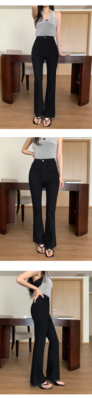Iroton Stretch Bootcut Cotton Pants