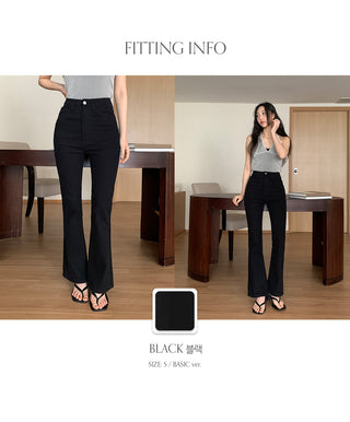 Iroton Stretch Bootcut Cotton Pants