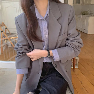 Hentain Loose Fit Single Jacket