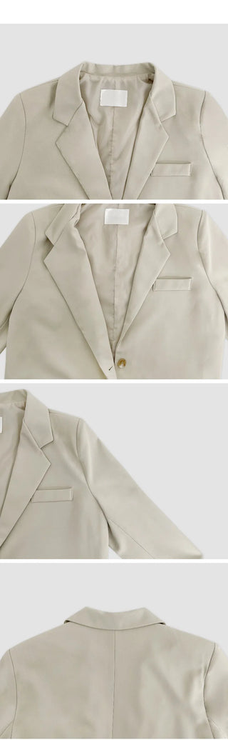 Hentain Loose Fit Single Jacket