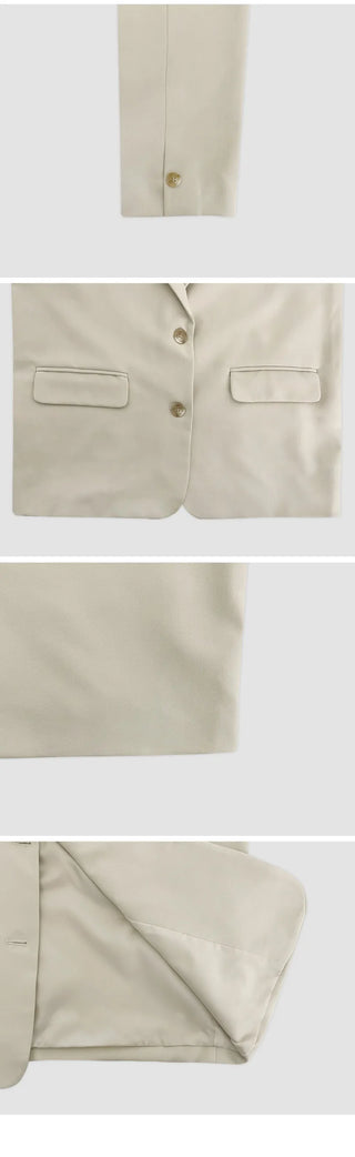 Hentain Loose Fit Single Jacket