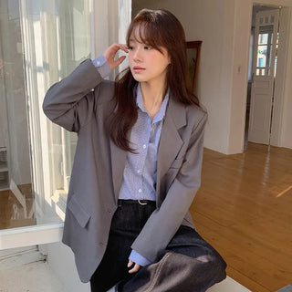 Hentain Loose Fit Single Jacket