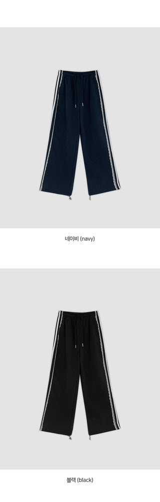 Haev Two Way Elastic Lace Track Pants