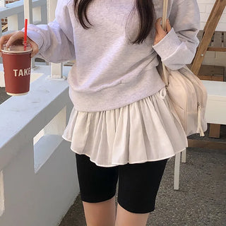 Berryve String Frill Layered Skirt