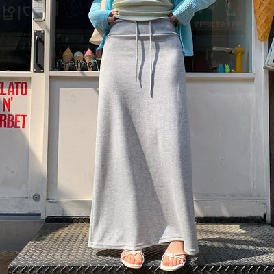 Cherha String A Line Maxi Long Skirt