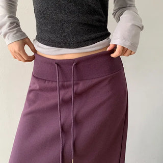 Cherha String A Line Maxi Long Skirt