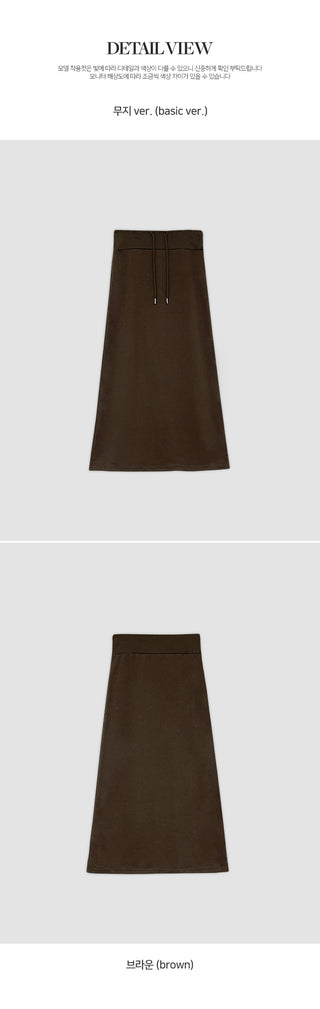 Cherha String A Line Maxi Long Skirt