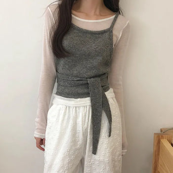 Jervi Tie Knit Bustier
