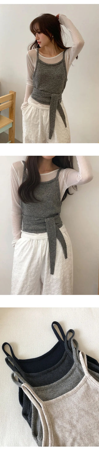 Jervi Tie Knit Bustier
