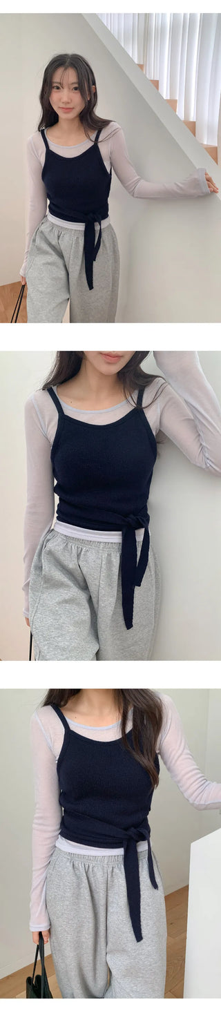 Jervi Tie Knit Bustier