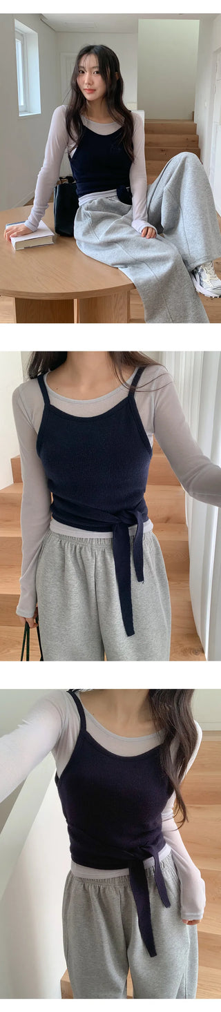 Jervi Tie Knit Bustier