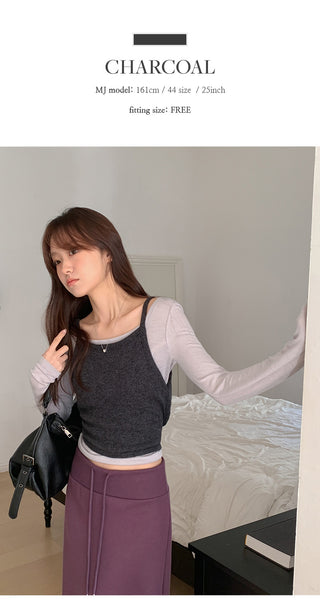 Jervi Tie Knit Bustier