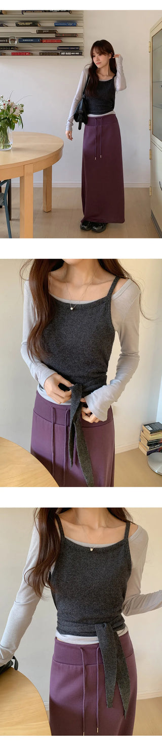 Jervi Tie Knit Bustier