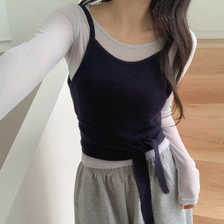 Jervi Tie Knit Bustier