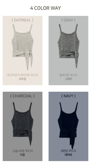 Jervi Tie Knit Bustier