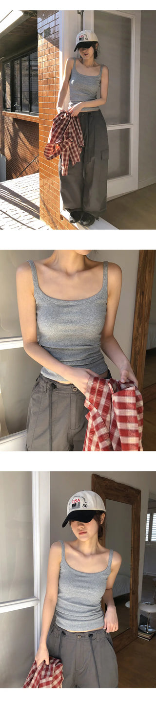 Yudimon Breast Cover Round Ribbed Cap Sleeveless