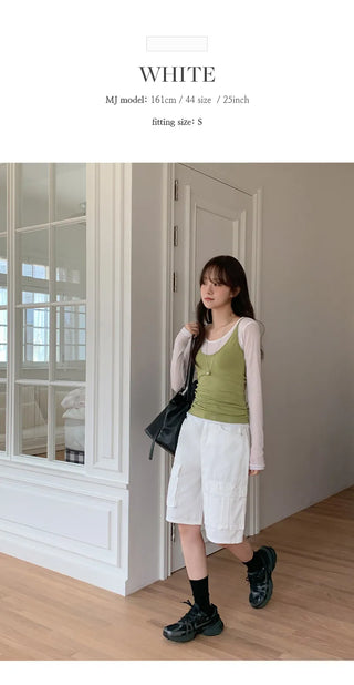 Snell Cargo Bermuda Cotton Pants