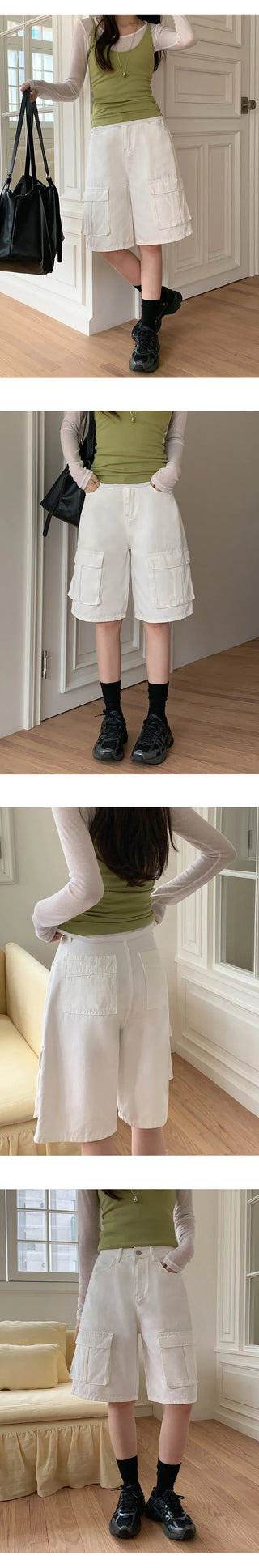 Snell Cargo Bermuda Cotton Pants