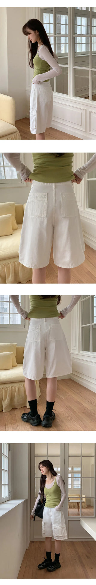 Snell Cargo Bermuda Cotton Pants