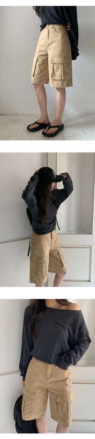 Snell Cargo Bermuda Cotton Pants