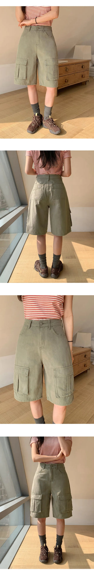 Snell Cargo Bermuda Cotton Pants