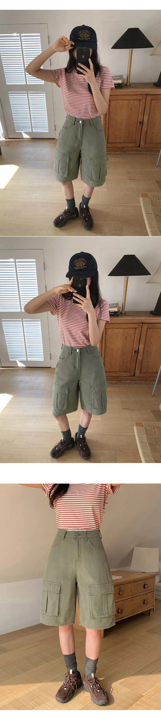 Snell Cargo Bermuda Cotton Pants