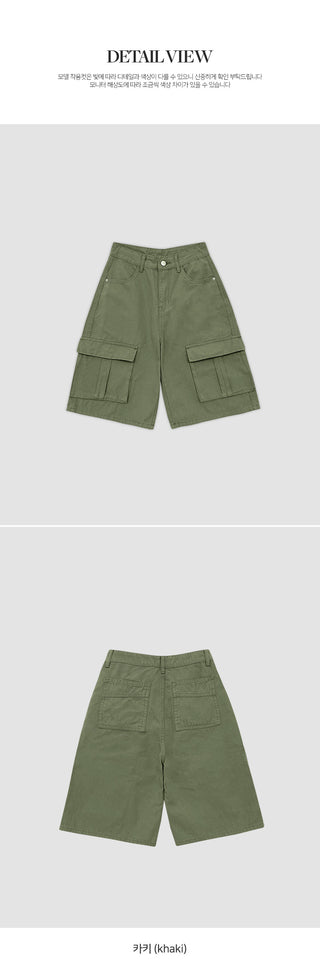 Snell Cargo Bermuda Cotton Pants