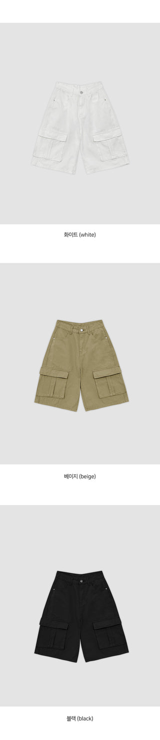 Snell Cargo Bermuda Cotton Pants