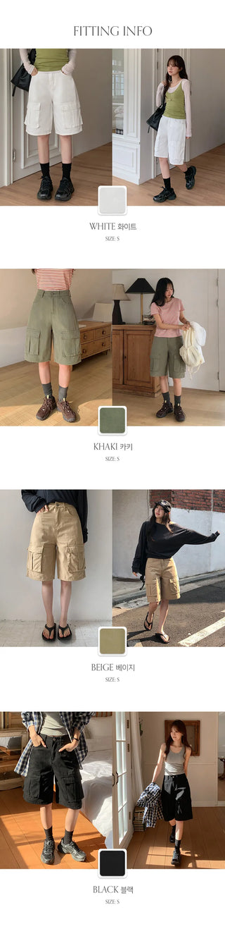 Snell Cargo Bermuda Cotton Pants