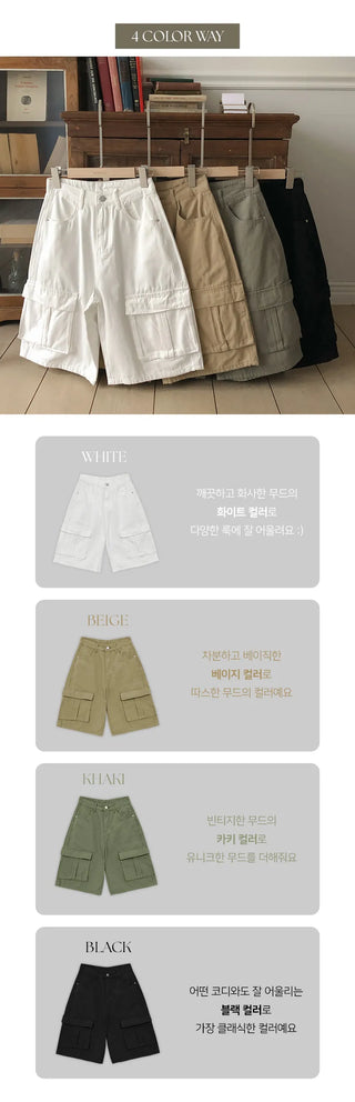 Snell Cargo Bermuda Cotton Pants