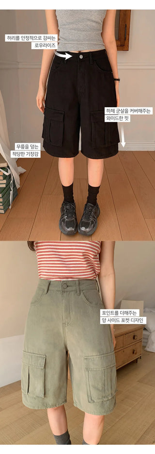 Snell Cargo Bermuda Cotton Pants