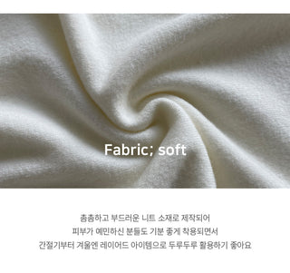 O'Hand V neck Long Sleeve Knit
