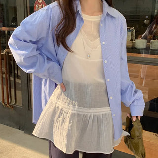 Wutian Wrinkle Frill String Layered Sleeveless Dress