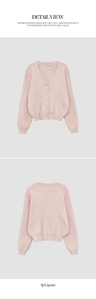 Cranb V neck Long sleeve Cardigan