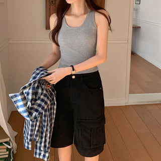 Rabits Ribbed Cap Sleeveless