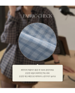 LeMessen Long Sleeve Check Shirt