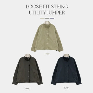 Betilli Loose Fit String Field Jumper