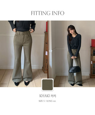 Ellovi Bootcut Cotton Pants