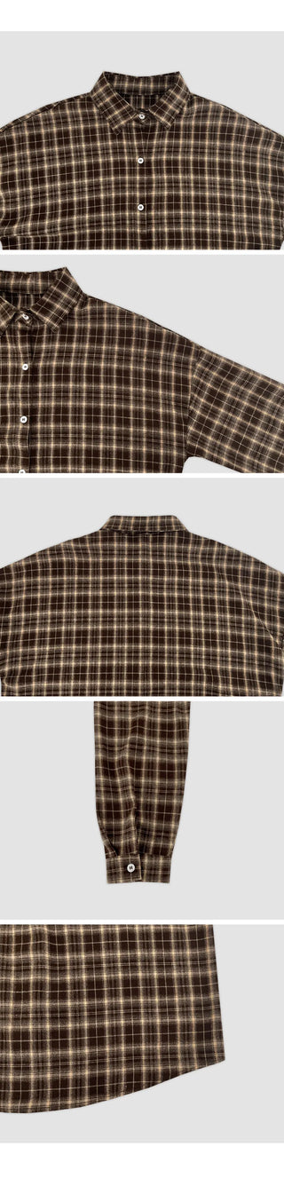 Cliet Loose Fit Check Shirt