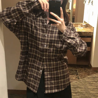 Cliet Loose Fit Check Shirt