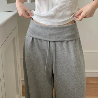 Lumilon Folding Two Way Elastic String Wide Training Pants