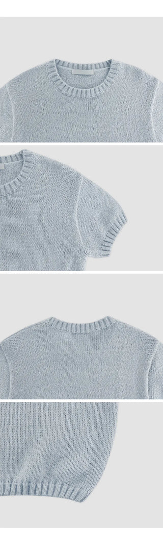 Luakin Round Short Sleeve Knit