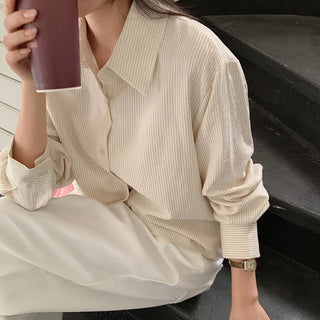 Frey Stripe Long Sleeve Shirt