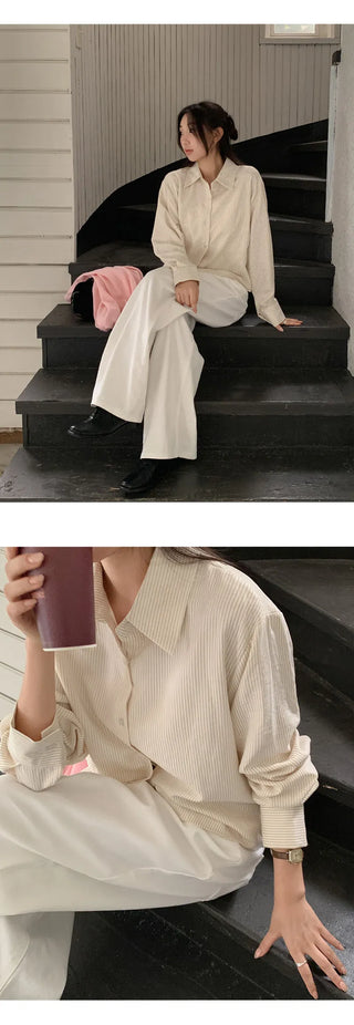 Frey Stripe Long Sleeve Shirt